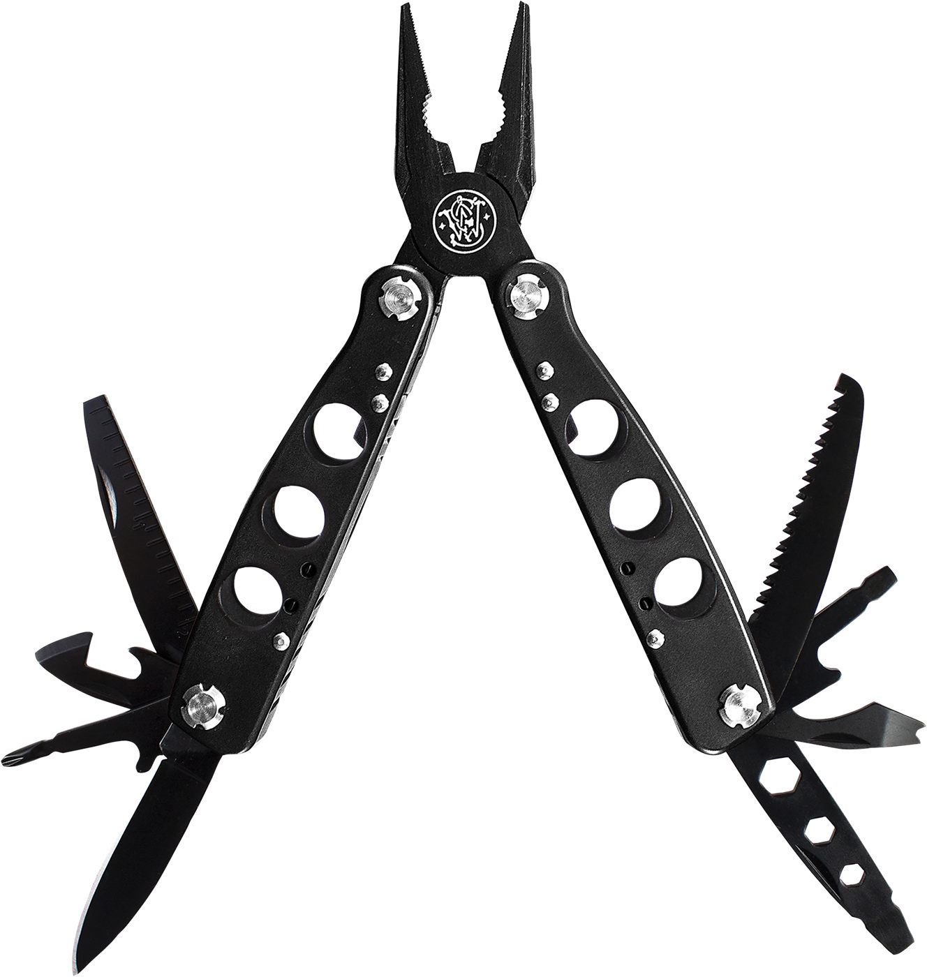 Smith Wesson Knives SWMT1CP Multi-Tool Black 6.50in Long Includes Case