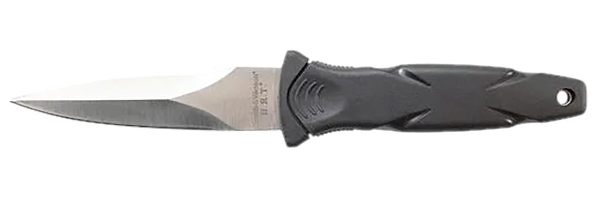 Smith Wesson Knives SWHRT3 H.R.T. 3.50in Fixed Spear Point Plain Black TPR