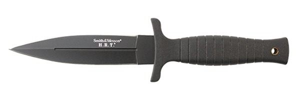 S/Wesson HRT Full Tang Spear Point Knife 4.75in Fixed Blade-9in Overall(Bla view 2