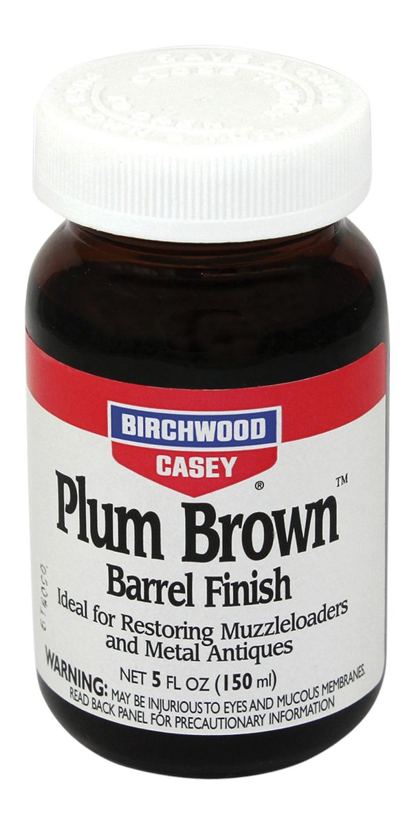 Birchwood Casey 14130 Plum Brown Barrel Finish, 5-Ounce