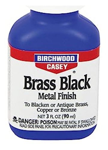 Birchwood Casey Brass Black Metal Finish, 3-Ounce view 2