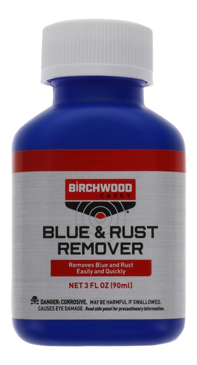Birchwood Casey Blue Rust Remover 3 Ounce Plastic Bottle