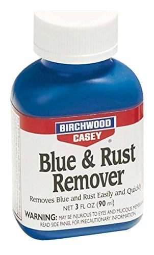 Birchwood Casey Blue Rust Remover 3 Ounce Plastic Bottle view 2
