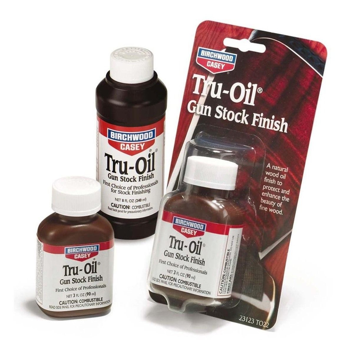 Birchwood Casey Fast-Drying Long-Lasting Water-Resistant Oil-Based Tru-Oil