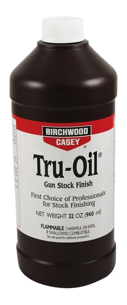 Birchwood Casey Fast-Drying Long-Lasting Water-Resistant Oil-Based Tru-Oil