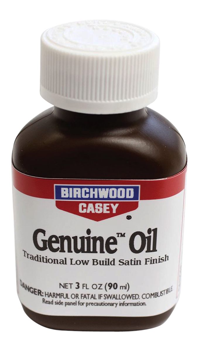 Birchwood Casey 23225 Genuine Oil Gun Stock Finish Satin 3 oz. Bottle