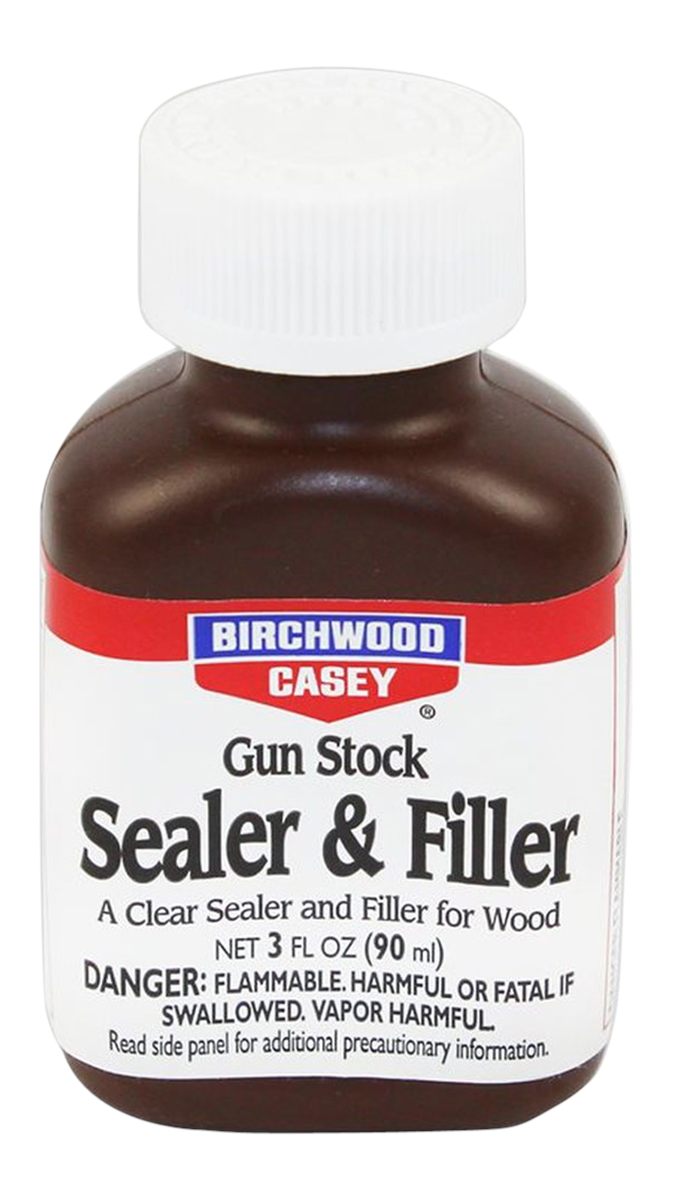 Birchwood Casey Easy-to-Use Fast-Drying Clear Sealer Filler for Wood Gun St view 2