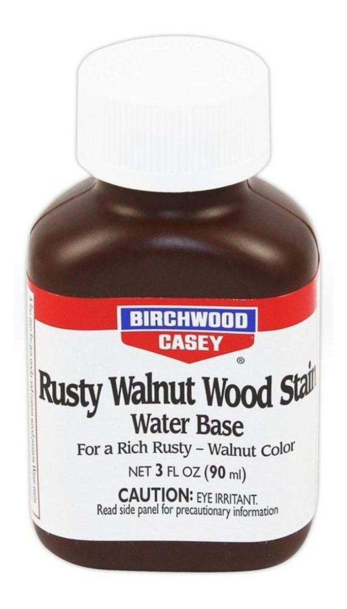Birchwood Casey Easy-to-Use Fast-Acting Rusty Walnut Wood Water-Based Stain