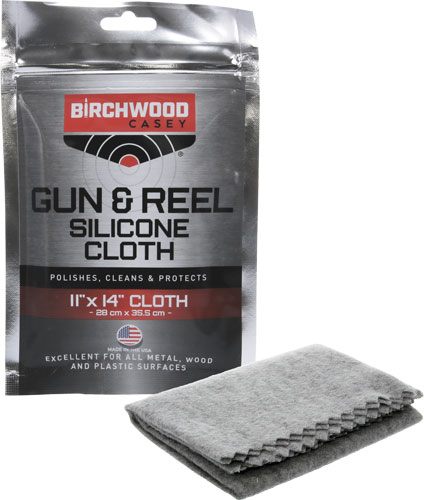 Birchwood Casey Gun Reel Silicone Single Cloth | Lightweight Cotton 11inx14 view 2