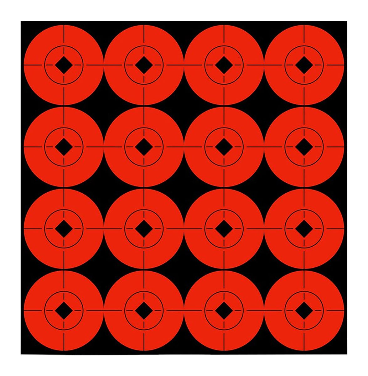 Birchwood Casey Target Spots Orange 1.5in 160 Bright High-Contrast Convenie