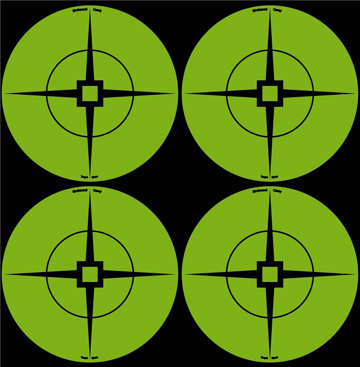 Birchwood Casey Target Spots Green 40-3in view 2
