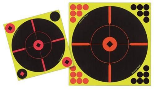 Shoot N C 12 Inch Bullseye Targets - 5 Count Pack with 120 Pasters view 3