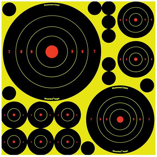 Birchwood Casey Shoot - N - C Self - Adhesive Target Variety Pack (5 sheets view 2