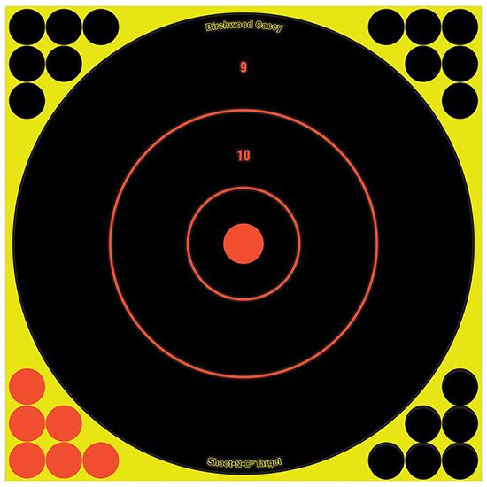Birchwood Casey 34070 Shoot-N-C Reactive Target Self-Adhesive Paper Black/Y view 2