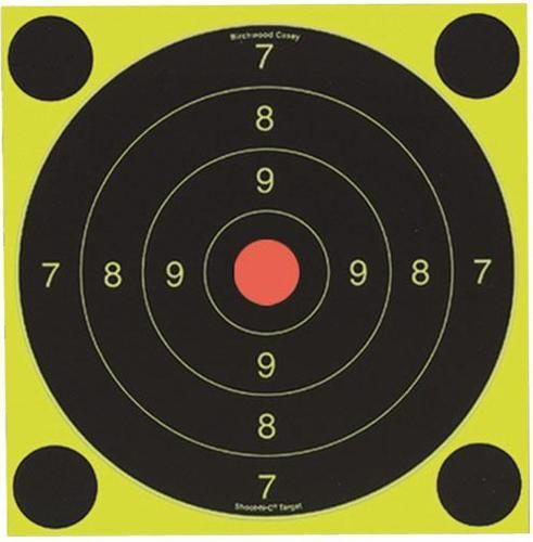 Birchwood Casey Shoot-N-C Targets, 8 Bullseye, 6 + 24 Pasters view 2