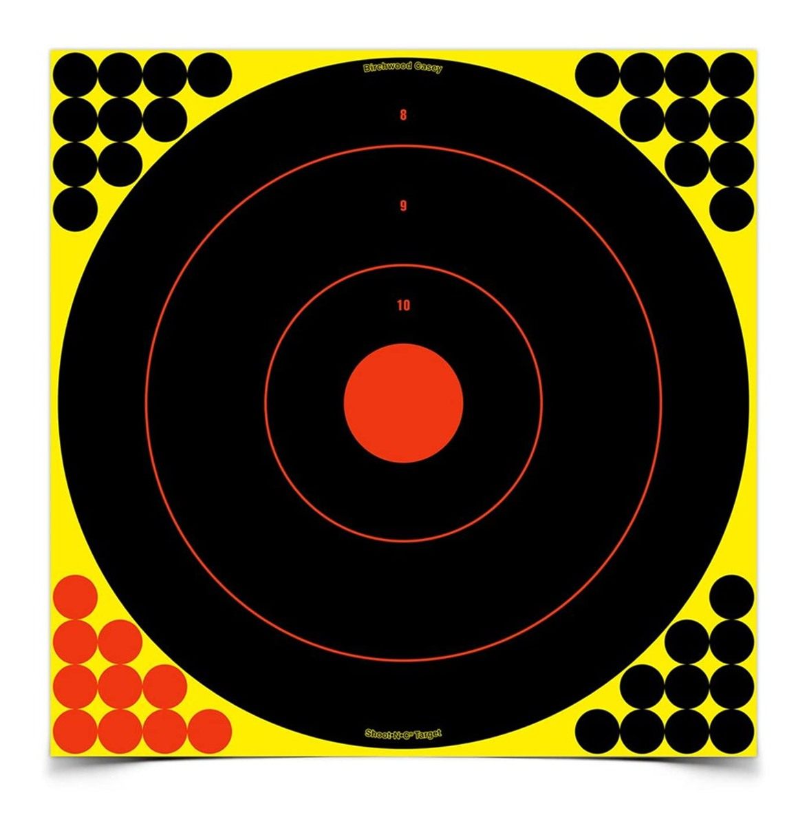 Birchwood Casey 17.25in Shoot-N-C Bull's-Eye Practice Target, 100 Targets