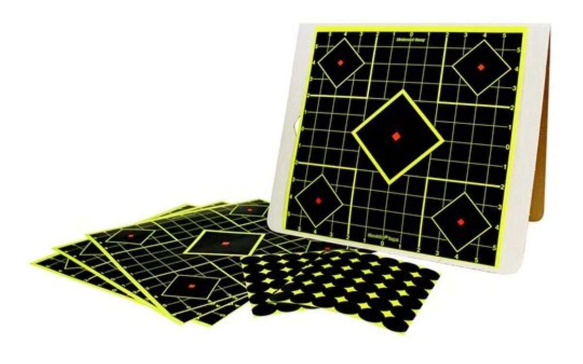 Birchwood Casey Shoot-N-C 12in Sight-In Target Kit for - Easy to Assemble H
