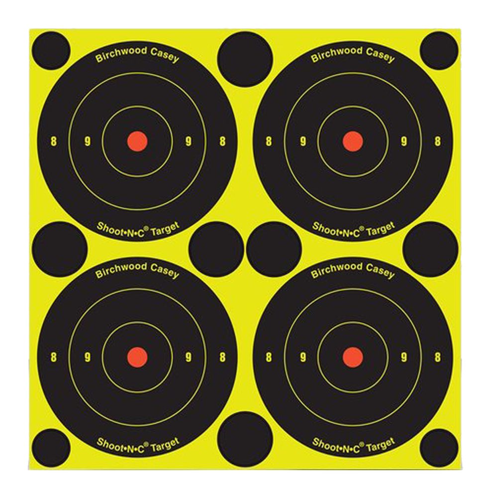 Birchwood Casey Shoot-N-C 3-Inch Round Bull's-Eye Target (Pack of 12) view 2
