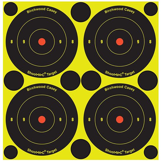 Birchwood Casey Shoot-N-C 3-Inch Round Bull's-Eye Target (Pack of 12) view 4