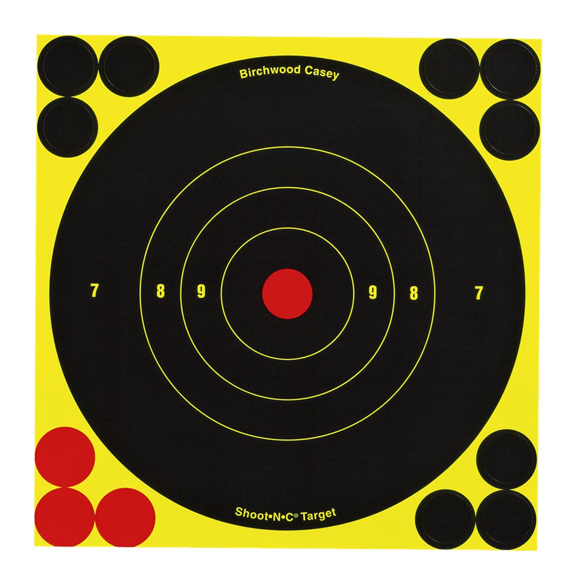 Birchwood Casey BC-34512: Shoot-N-C 6in Bull's-Eye Target - 12