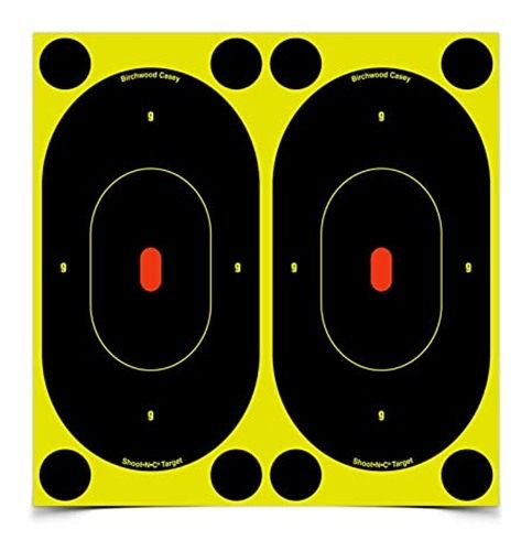 Birchwood Casey Shoot-N-C 7-Inch Silhouette Target, Pack of 12 view 2
