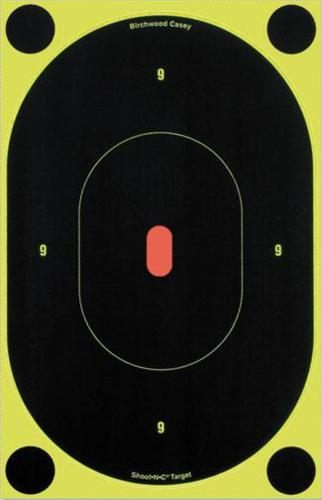 Birchwood Casey Shoot-N-C 7in Oval Silhouette Target - 60 view 2