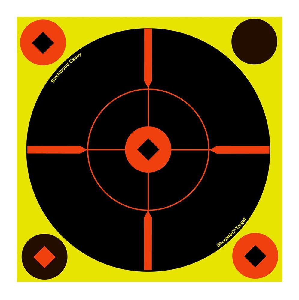 Birchwood Casey Shoot-N-C 8-Inch Round Target 50 Pack, - Targers, 200 Paste view 2
