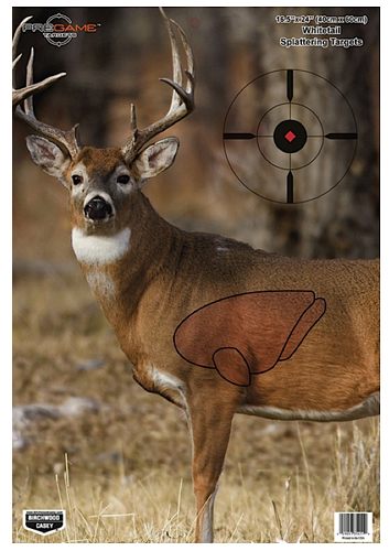 Birchwood Casey 35401 Pregame Deer Paper Hanging Universal 16.50in x 24in 3