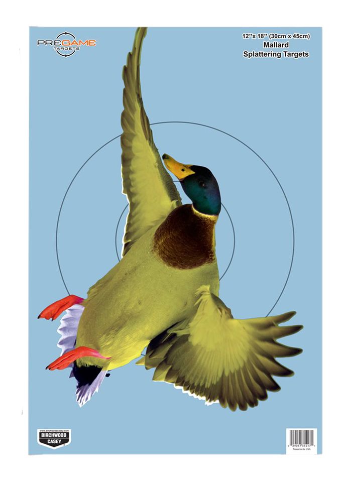 Birchwood Casey unisex adult Pregame 12 x 18 Duck Target 8 0, x18 US view 2