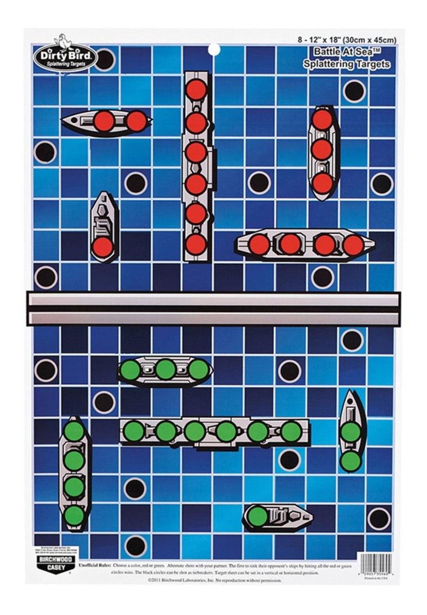 Birchwood Casey Battle Target Shooting 8 Pack