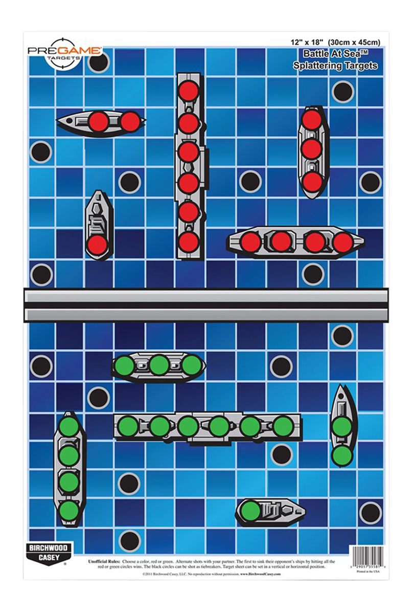Birchwood Casey Battle Target Shooting 8 Pack view 2