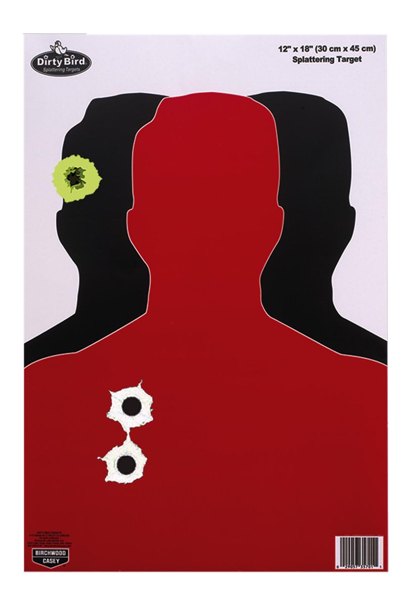 Birchwood Casey Dirty Bird Hostage 12 x 18-Inch Target, 8 Sheet Pack