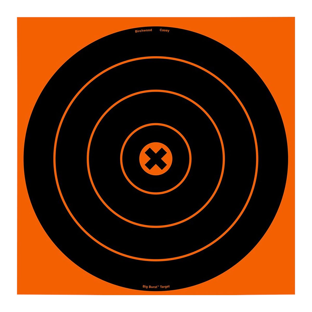 Birchwood Casey Big Burst Bull's Eye Always Flat Adhesive Back Shooting Tra