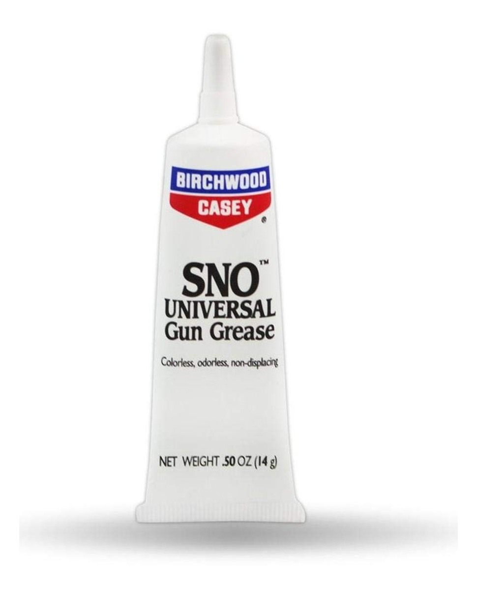 Birchwood Casey SNO Universal Gun Grease, 0.5oz Tube | Semi-Clear Non-Stain view 2