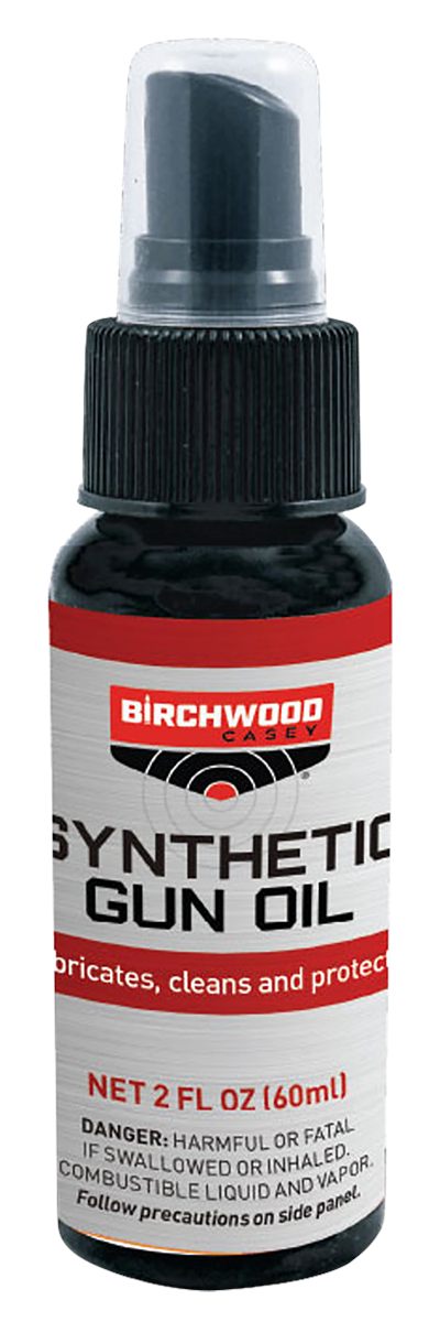 Birchwood Casey Synthetic Gun Oil Convenient-Packed Long-Lasting Lubricant