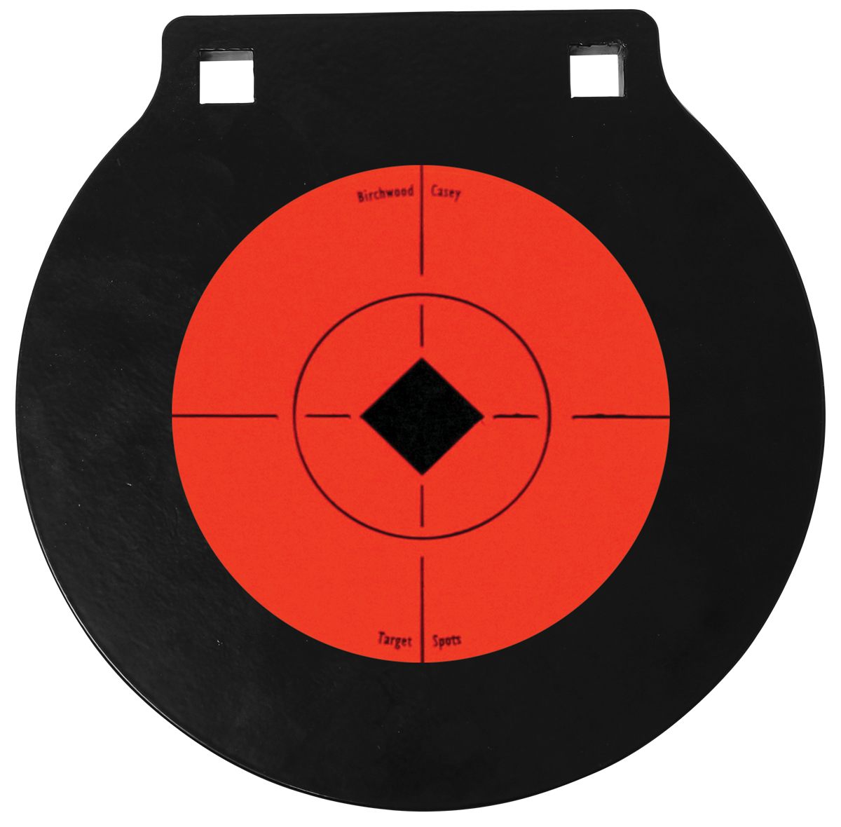 Birchwood Casey unisex adult 6 Inch 8 Gong one hole 3 AR500 Steel, Matte Bl view 2