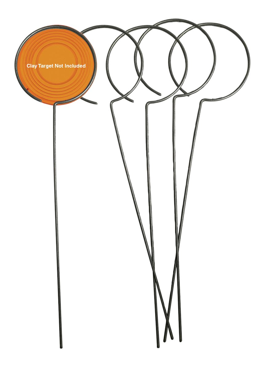 Birchwood Casey Wire Clay Target Holders for Shooting Practice - Lightweigh