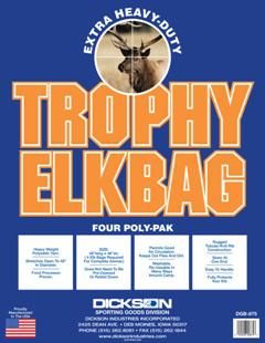 Dickson Trophy HVY Duty ELK BAG 48in 4PK