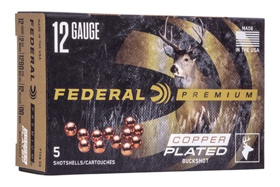 Federal P15600 Premium Magnum 12 Gauge 2.75in Pellets 1 1/2oz 00 BuckShot 5 view 2