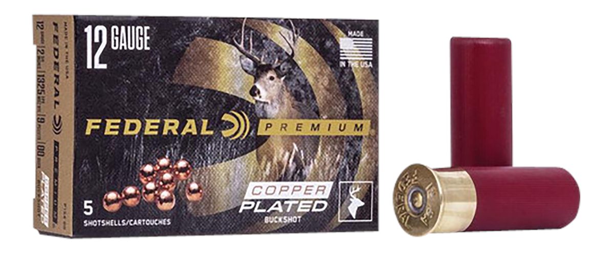 Federal P15400 Premium Magnum 12 Gauge 2.75in 9 Pellets 1 1/8oz 00 BuckShot
