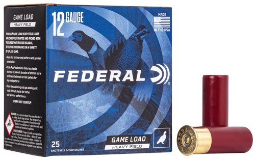 Federal Game-Shok Upland - Heavy Field Load - 12ga 2-3/4in 1/4oz. 7.5-Shot