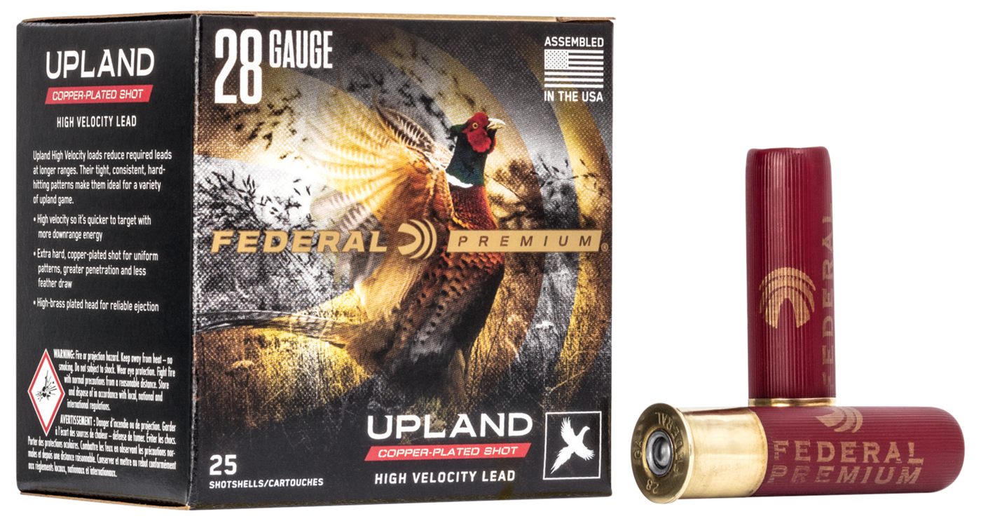 Federal P28375 Premium Wing-Shok High Velocity 28 Gauge 2.75in 3/4oz 7.5 Sh