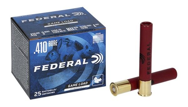 Federal Game-Shok Upland Hi-Brass Load Shotshells .410 3in 11/16 oz 1135 fp view 3