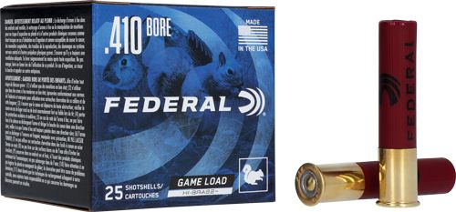 Federal Cartridge Game-Shok Upland Hi-Brass Load Shotshells .410 3in 11/16 view 3