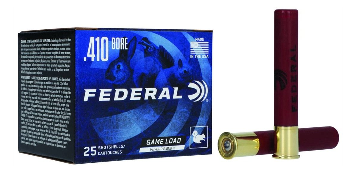 Federal Game-Shok Upland Hi-Brass Load Shotshells .410 2-1/2in oz 1200 fps