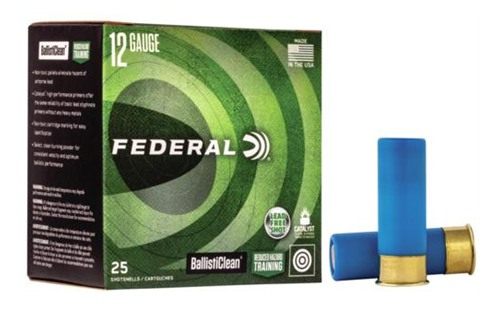 Federal Cartridge Ballisticlean Shotshells 12 ga 2-3/4in 1500 fps Slug 25/c