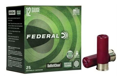 Federal Cartridge BallistiClean Shotshells 12ga 2-3/4in 9 plts 00 1600 fps