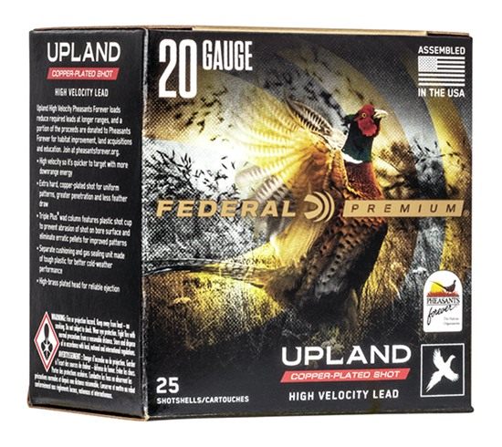 Federal PF2045 Premium Wing-Shok Pheasant Forever High Velocity 20 Gauge 2. view 2