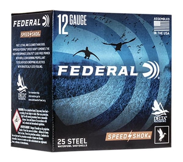 Federal Speed-Shok High Velocity Shotshells 12ga 3in 1/8oz 1550 fps 2 25ct view 3