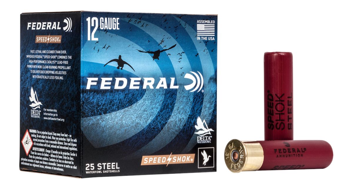 Federal Speed-Shok High Velocity Steel Shotshells 12ga 3-1/2in 3 1-3/8oz 15 view 2